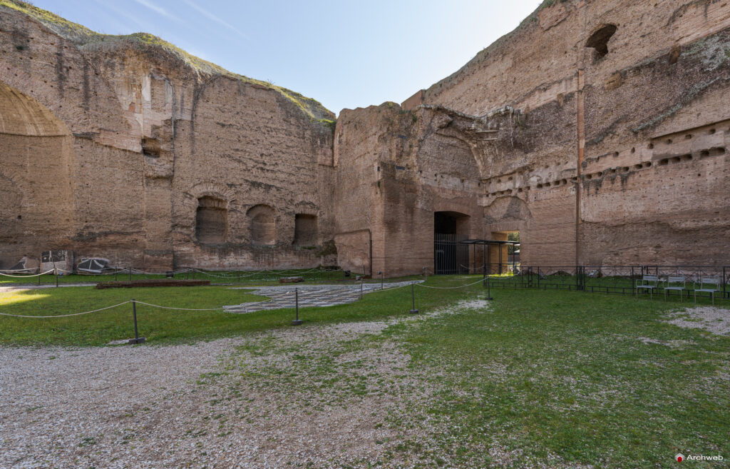 Terme di Caracalla a Roma. Fotografie 4K © Archweb.com