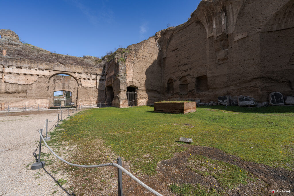 Terme di Caracalla a Roma. Fotografie 4K © Archweb.com