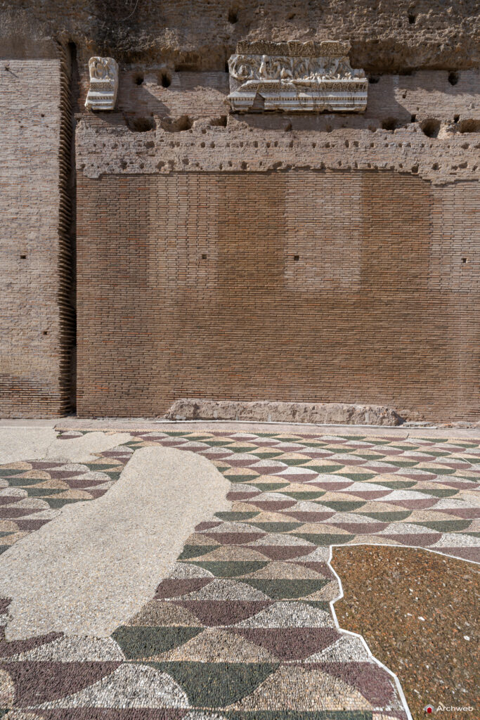Terme di Caracalla a Roma. Fotografie 4K © Archweb.com