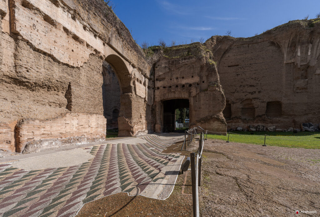 Terme di Caracalla a Roma. Fotografie 4K © Archweb.com