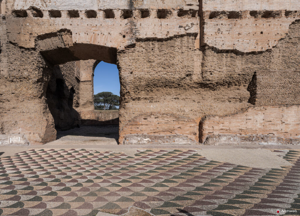 Terme di Caracalla a Roma. Fotografie 4K © Archweb.com