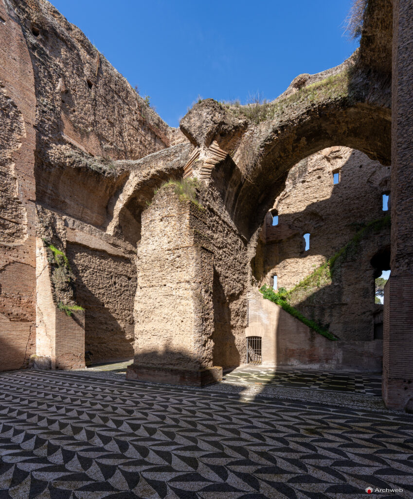 Terme di Caracalla a Roma. Fotografie 4K © Archweb.com