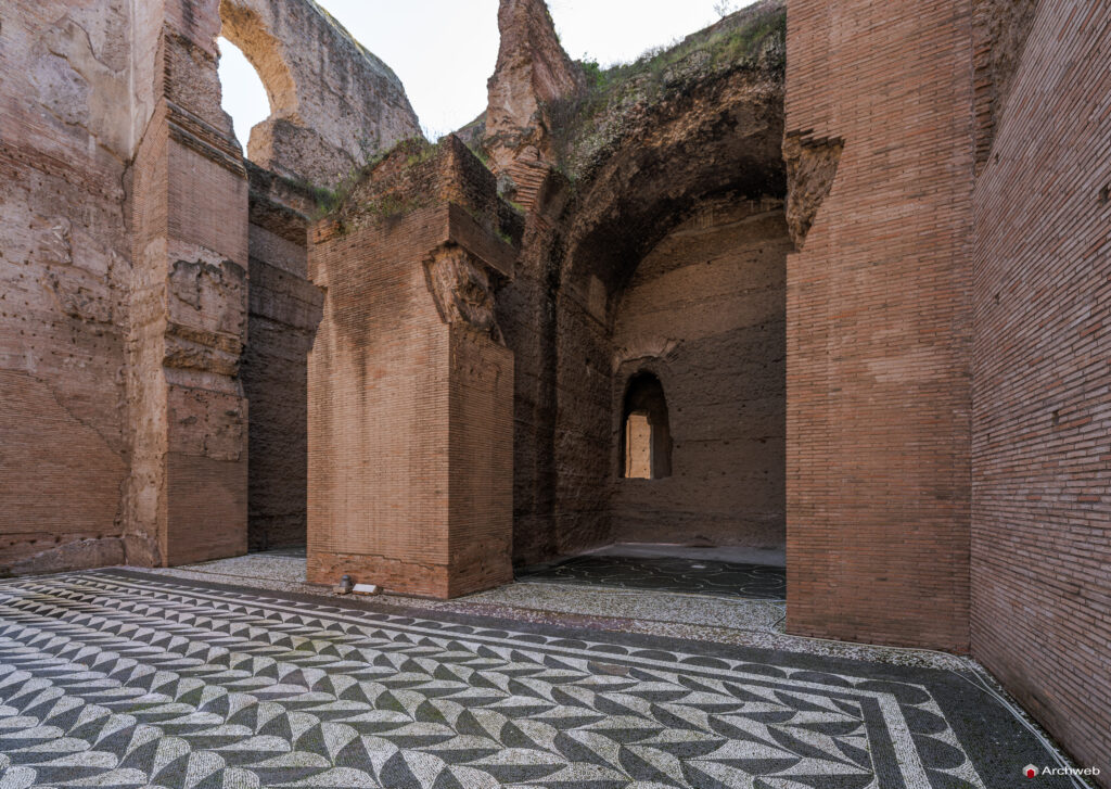 Terme di Caracalla a Roma. Fotografie 4K © Archweb.com