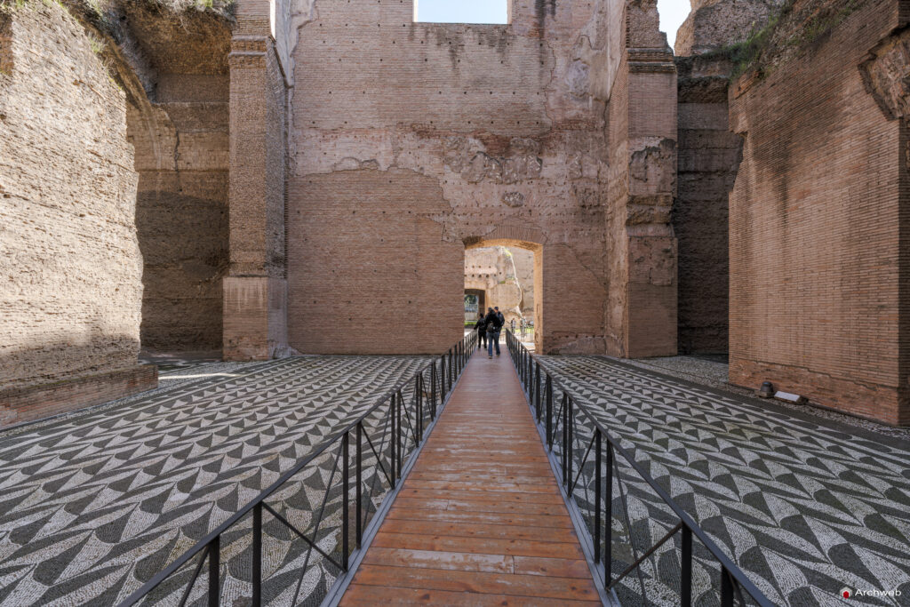 Terme di Caracalla a Roma. Fotografie 4K © Archweb.com