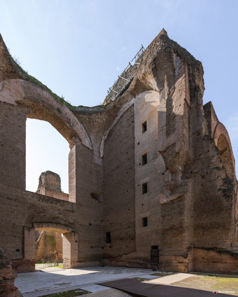 Terme di Caracalla a Roma. Fotografie 4K © Archweb.com