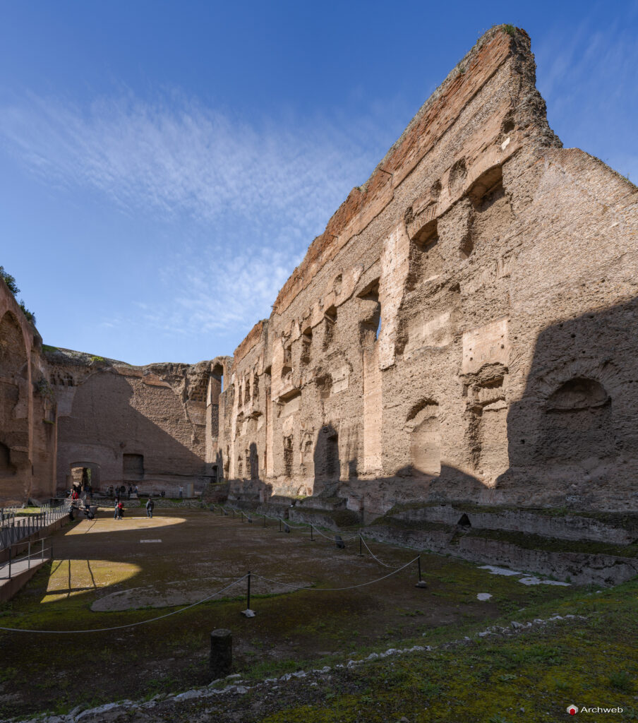 Terme di Caracalla a Roma. Fotografie 4K © Archweb.com