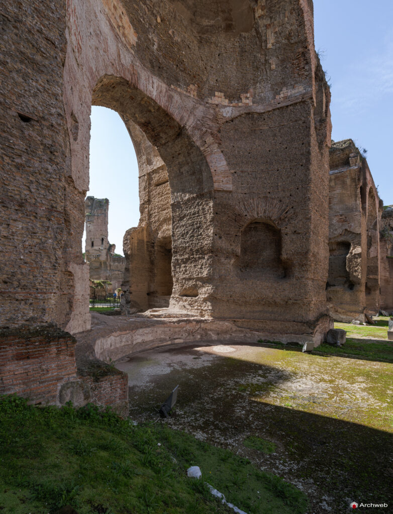 Terme di Caracalla a Roma. Fotografie 4K © Archweb.com