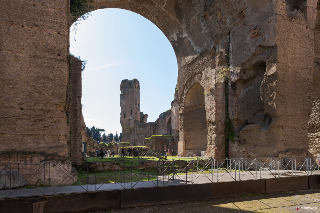 Terme di Caracalla a Roma. Fotografie 4K © Archweb.com