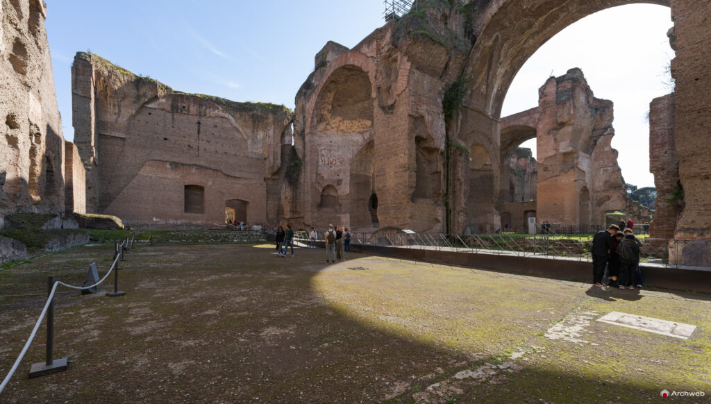 Terme di Caracalla a Roma. Fotografie 4K © Archweb.com