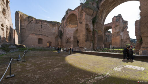Terme di Caracalla a Roma. Fotografie 4K © Archweb.com