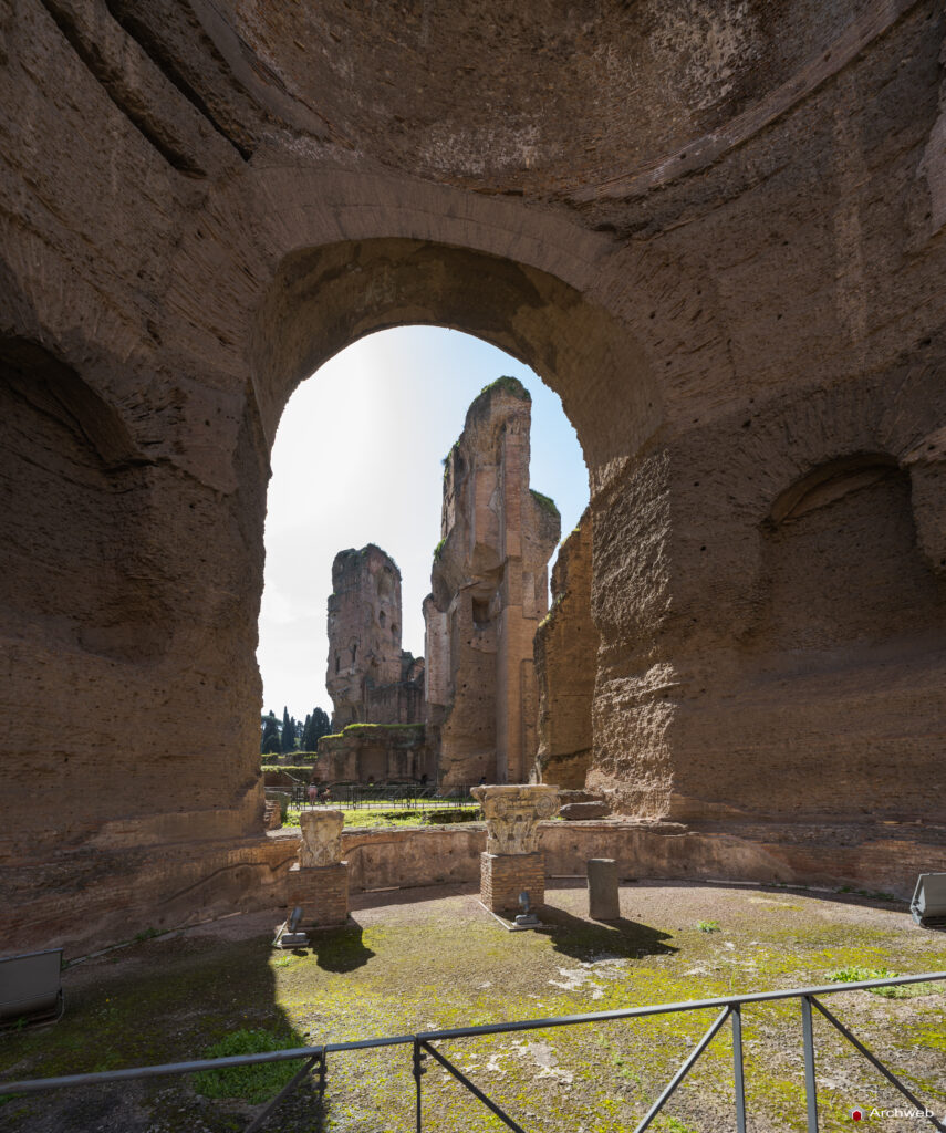 Terme di Caracalla a Roma. Fotografie 4K © Archweb.com