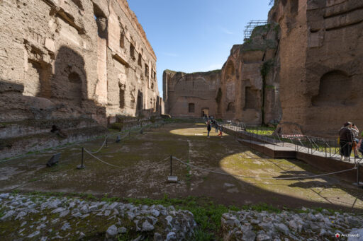 Terme di Caracalla a Roma. Fotografie 4K © Archweb.com