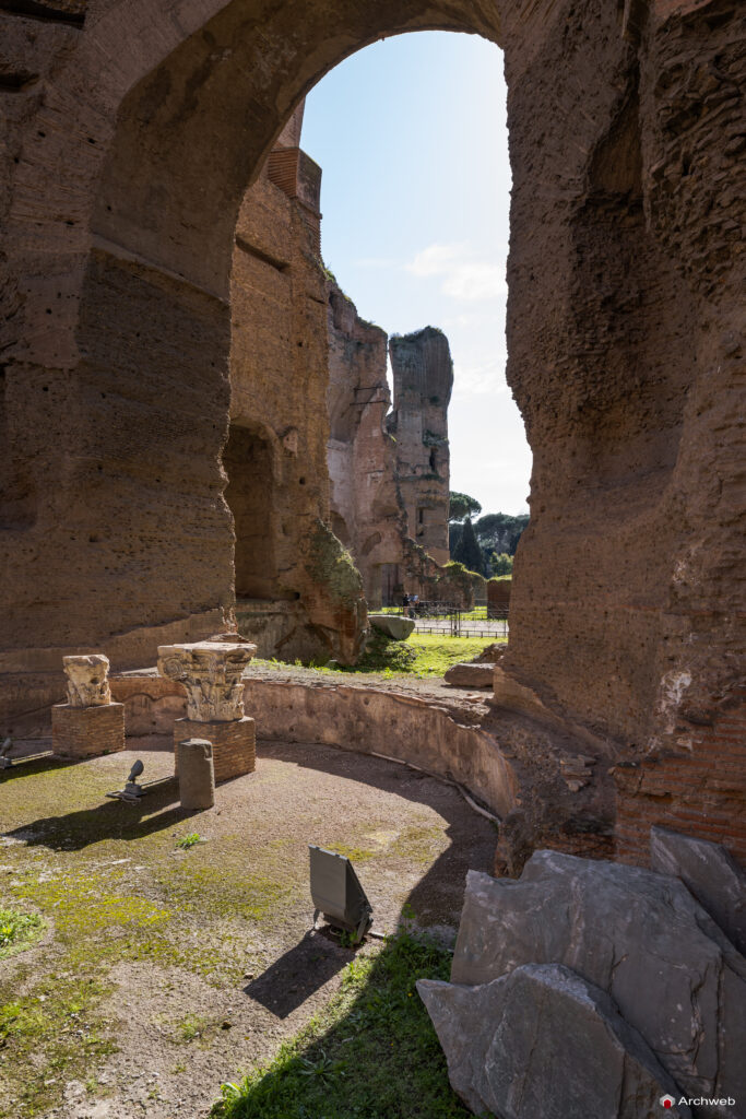 Terme di Caracalla a Roma. Fotografie 4K © Archweb.com