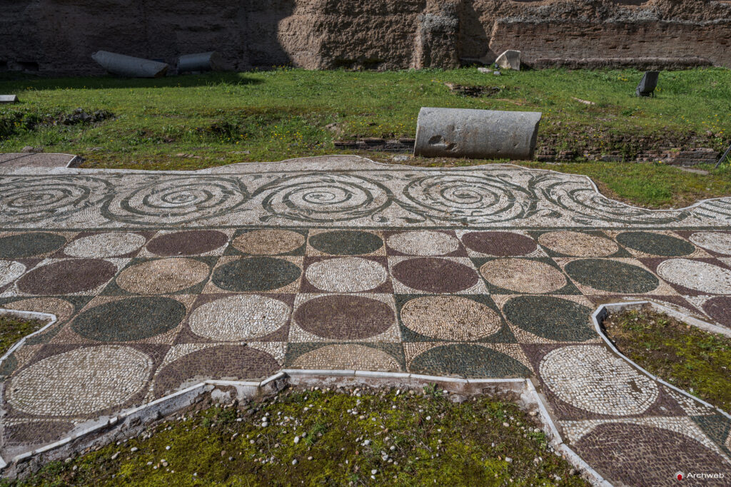 Terme di Caracalla a Roma. Fotografie 4K © Archweb.com