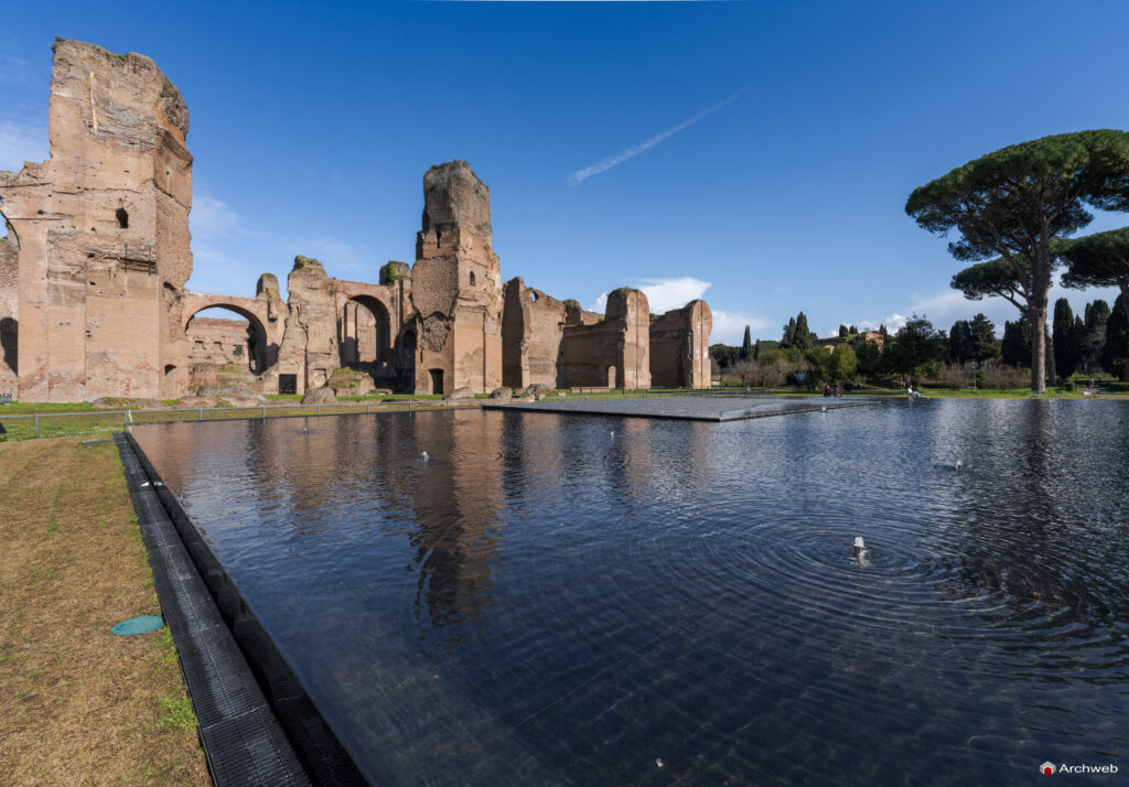 Terme di Caracalla a Roma. Fotografie 4K © Archweb.com