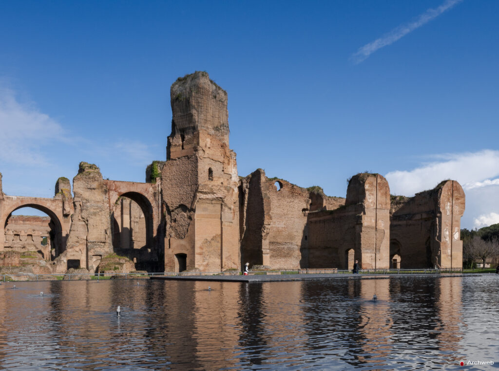 Terme di Caracalla a Roma. Fotografie 4K © Archweb.com