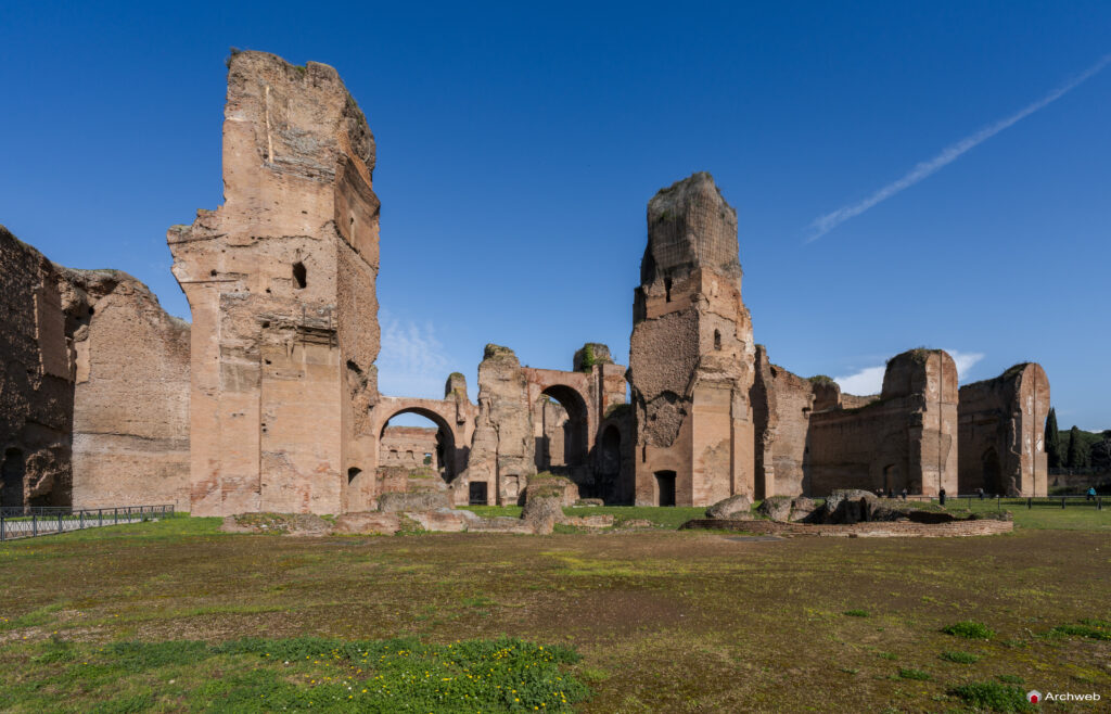 Terme di Caracalla a Roma. Fotografie 4K © Archweb.com