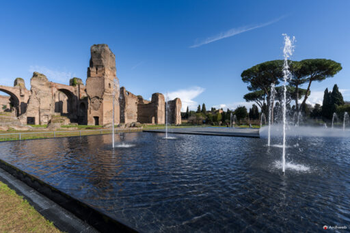 Terme di Caracalla a Roma. Fotografie 4K © Archweb.com