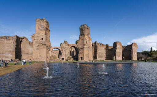 Terme di Caracalla a Roma. Fotografie 4K © Archweb.com