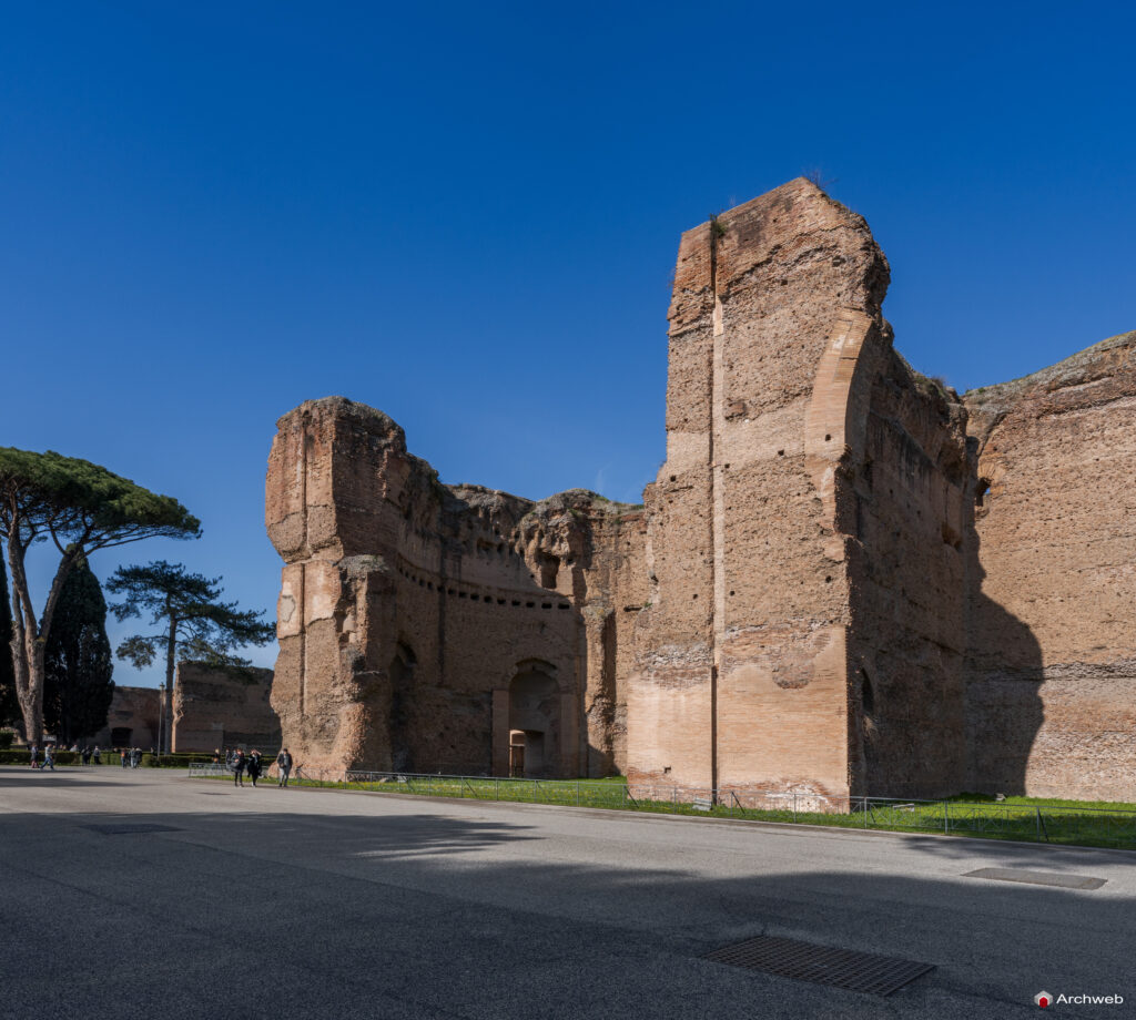 Terme di Caracalla a Roma. Fotografie 4K © Archweb.com