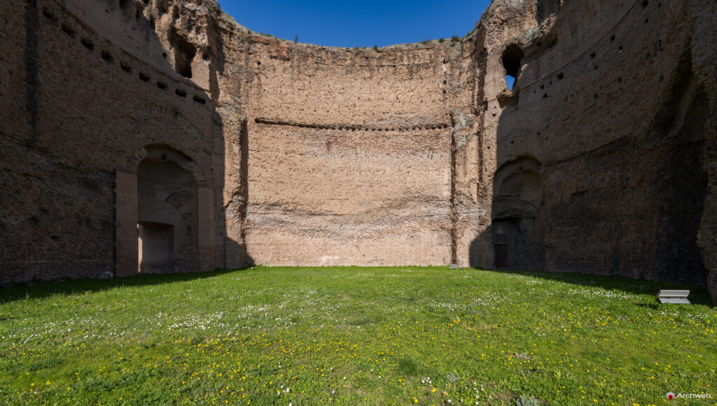 Terme di Caracalla a Roma. Fotografie 4K © Archweb.com