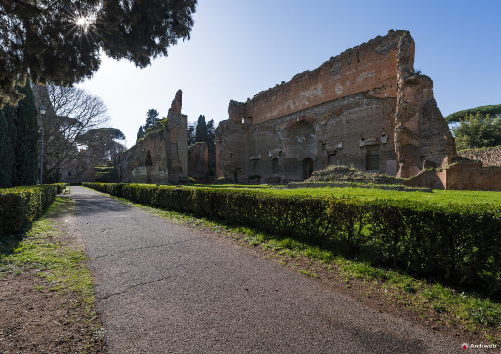 Terme di Caracalla a Roma. Fotografie 4K © Archweb.com