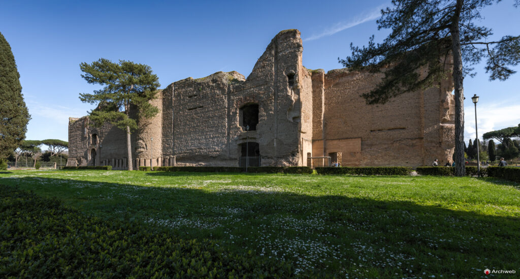 Terme di Caracalla a Roma. Fotografie 4K © Archweb.com