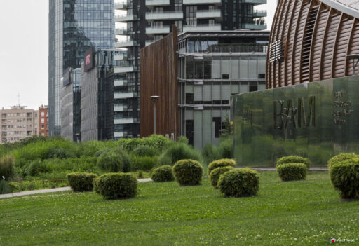 Biblioteca degli alberi a Milano Porta Nuova. Fotografie © Archweb.com