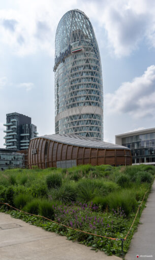 Biblioteca degli alberi a Milano Porta Nuova. Fotografie © Archweb.com