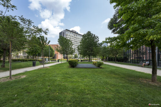 Biblioteca degli alberi a Milano Porta Nuova. Fotografie © Archweb.com