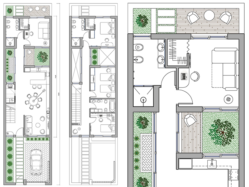Case a schiera 57 dwg Archweb