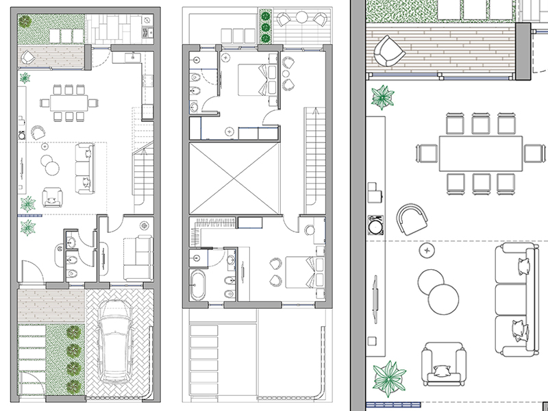 Case a schiera 59 dwg Archweb