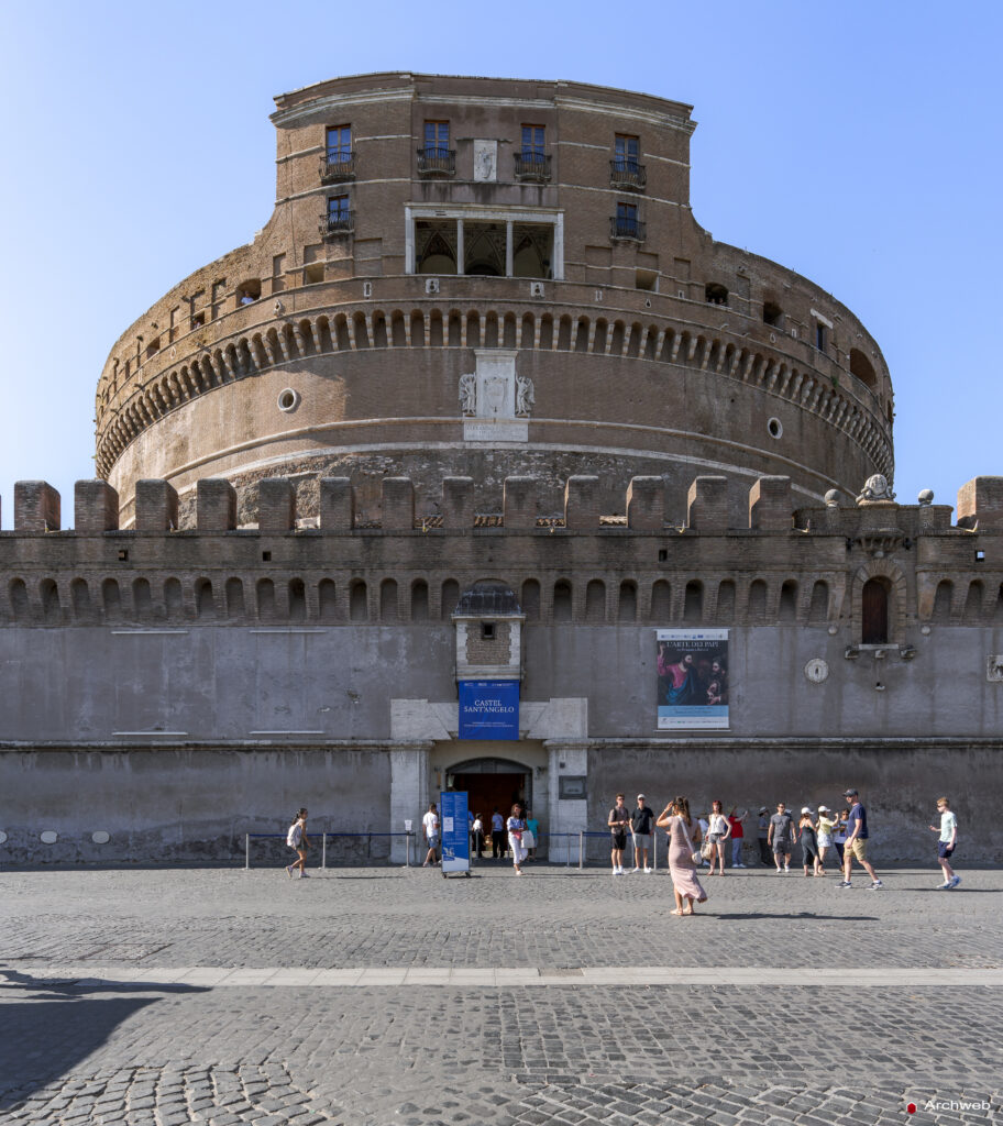 Castel Sant'Angelo, storia, trasformazioni, architettura e fotografie di qualità. © M.S. Archweb.com