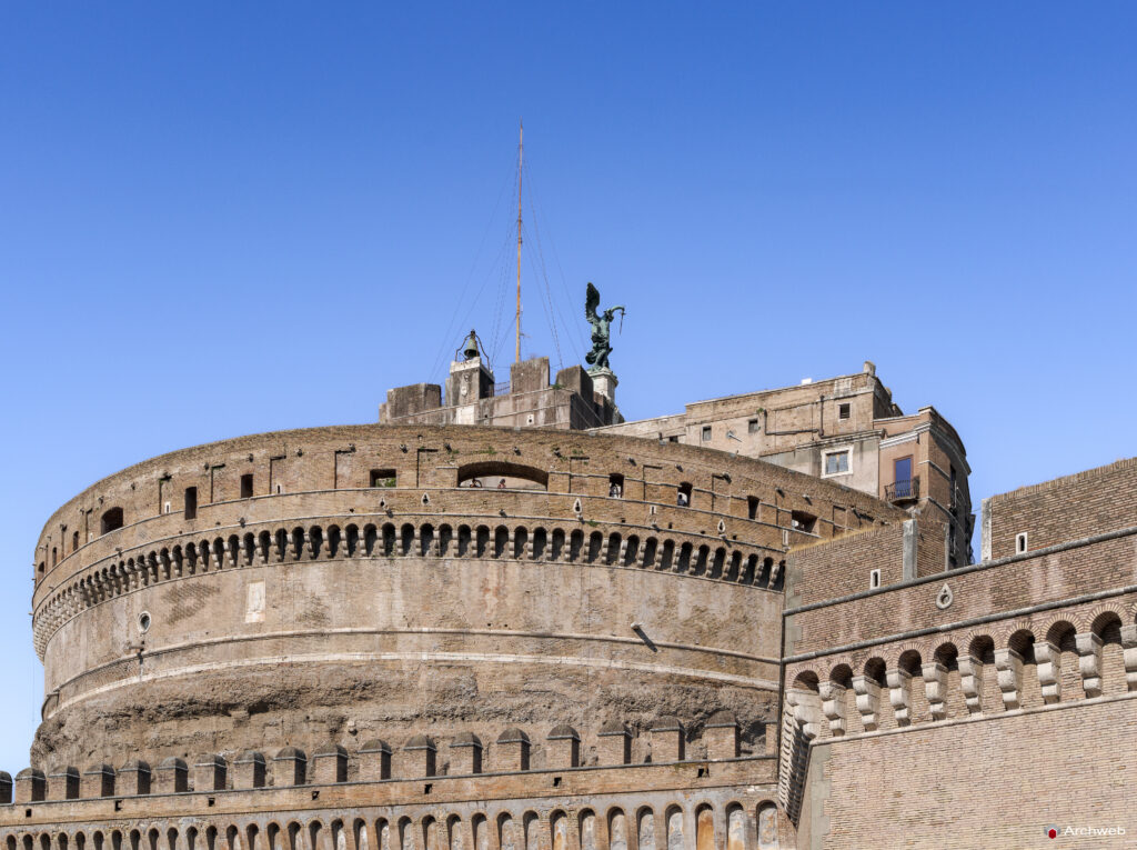 Castel Sant'Angelo, storia, trasformazioni, architettura e fotografie di qualità. © M.S. Archweb.com