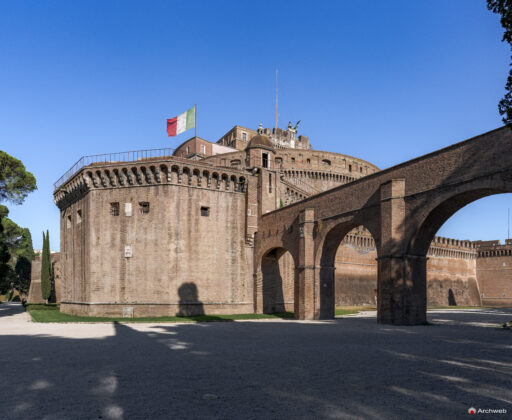 Castel Sant'Angelo, storia, trasformazioni, architettura e fotografie di qualità. © M.S. Archweb.com
