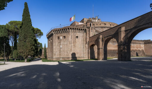 Castel Sant'Angelo, storia, trasformazioni, architettura e fotografie di qualità. © M.S. Archweb.com