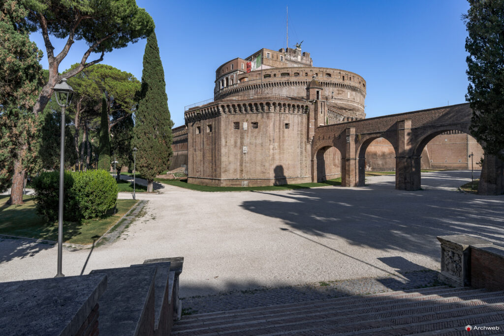 Castel Sant'Angelo, storia, trasformazioni, architettura e fotografie di qualità. © M.S. Archweb.com