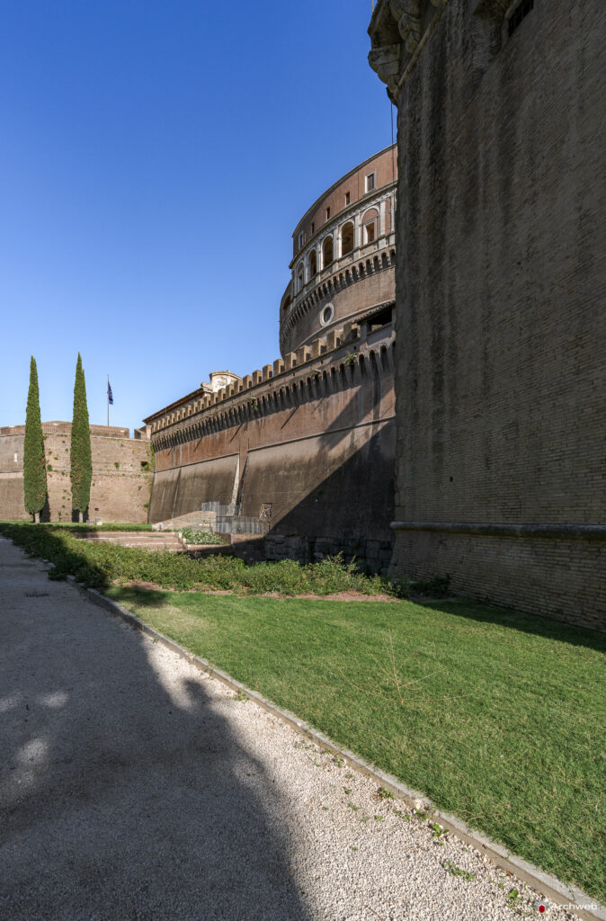 Castel Sant'Angelo, storia, trasformazioni, architettura e fotografie di qualità. © M.S. Archweb.com