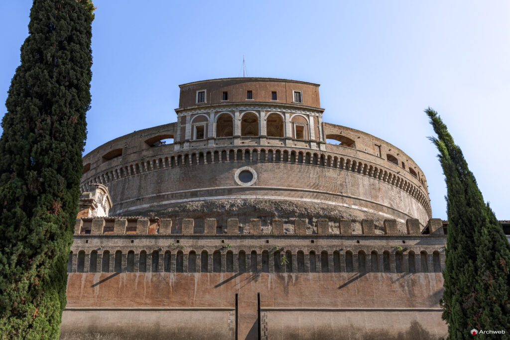 Castel Sant'Angelo, storia, trasformazioni, architettura e fotografie di qualità. © M.S. Archweb.com