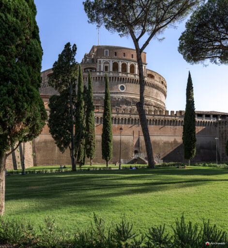 Castel Sant'Angelo, storia, trasformazioni, architettura e fotografie di qualità. © M.S. Archweb.com