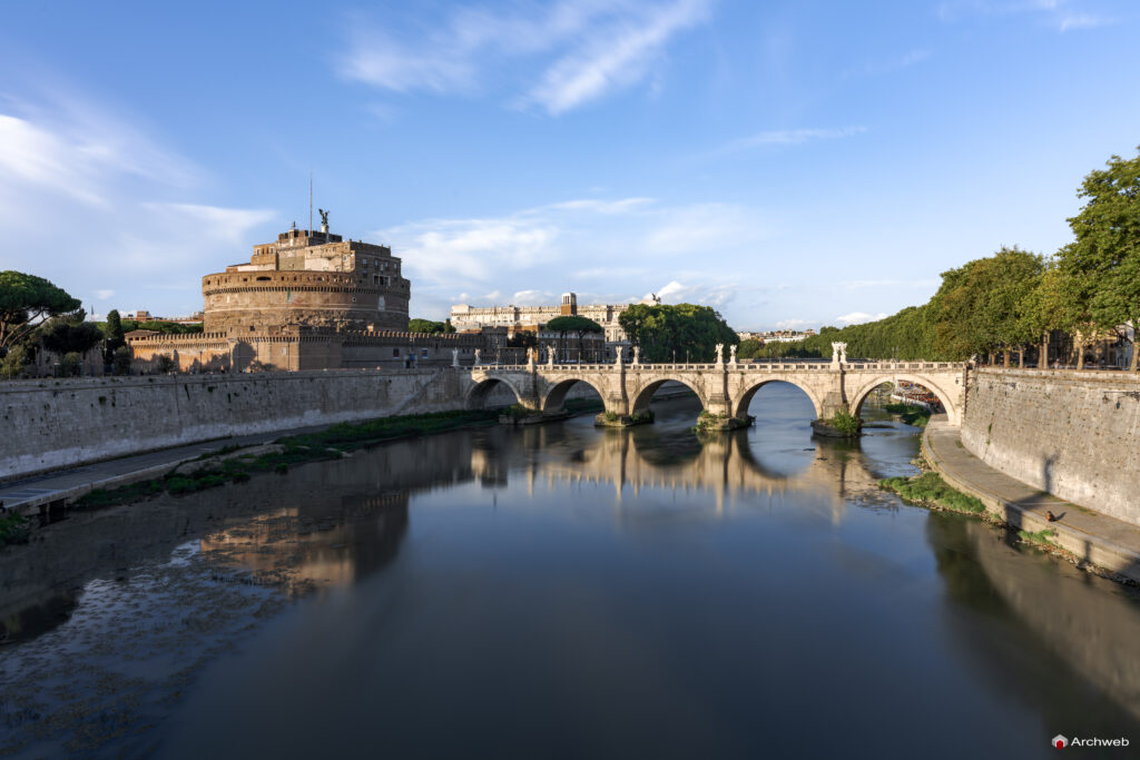 Castel Sant'Angelo, storia, trasformazioni, architettura e fotografie di qualità. © M.S. Archweb.com