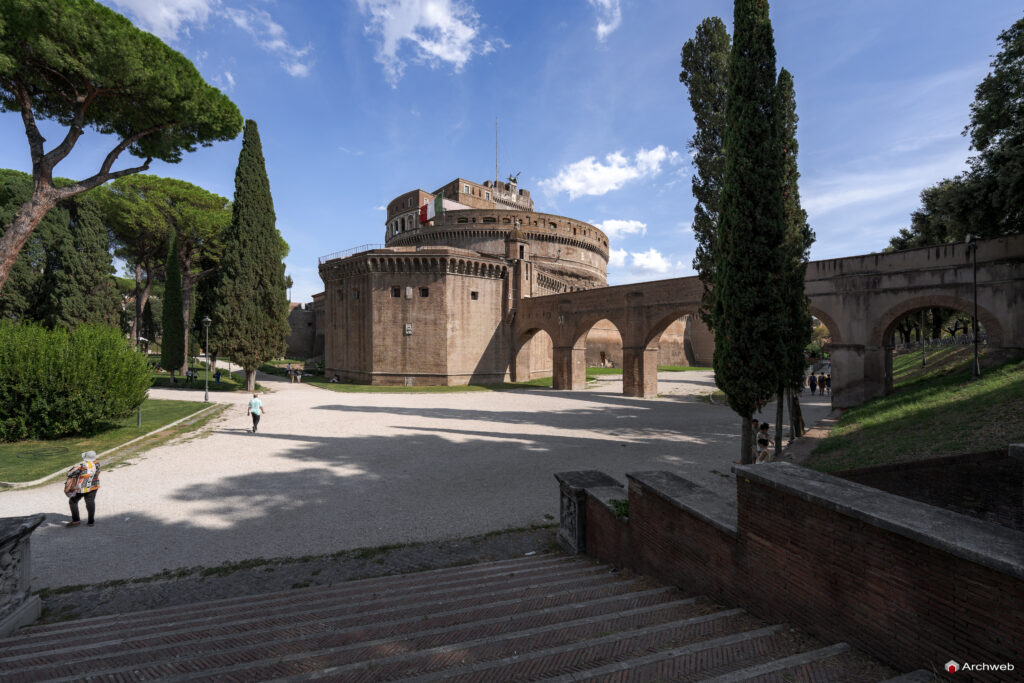 Castel Sant'Angelo, storia, trasformazioni, architettura e fotografie di qualità. © M.S. Archweb.com