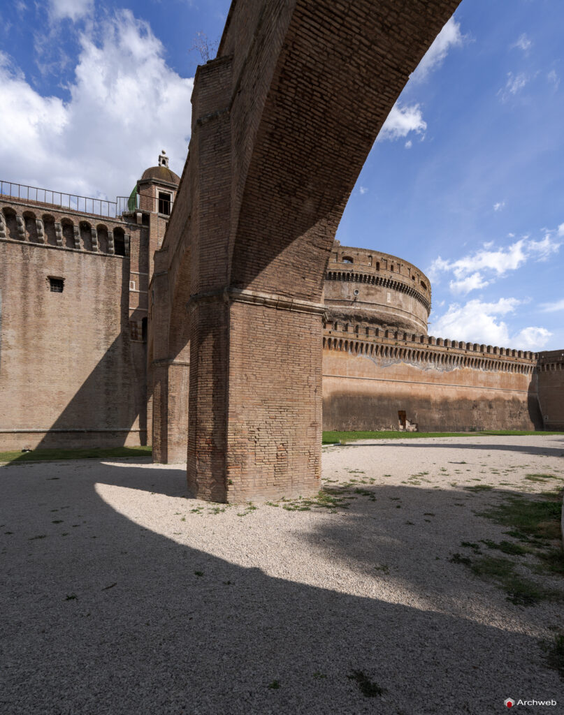 Castel Sant'Angelo, storia, trasformazioni, architettura e fotografie di qualità. © M.S. Archweb.com
