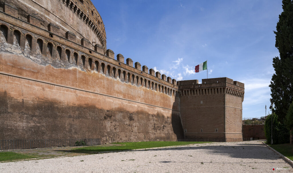 Castel Sant'Angelo, storia, trasformazioni, architettura e fotografie di qualità. © M.S. Archweb.com