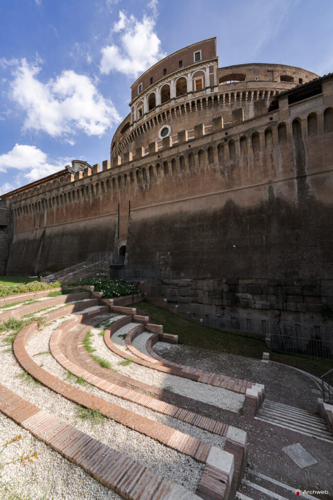 Castel Sant'Angelo, storia, trasformazioni, architettura e fotografie di qualità. © M.S. Archweb.com