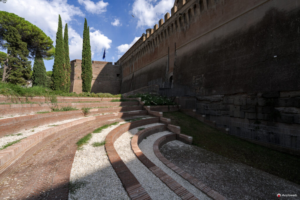 Castel Sant'Angelo, storia, trasformazioni, architettura e fotografie di qualità. © M.S. Archweb.com