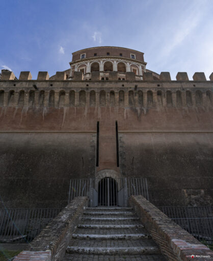 Castel Sant'Angelo, storia, trasformazioni, architettura e fotografie di qualità. © M.S. Archweb.com