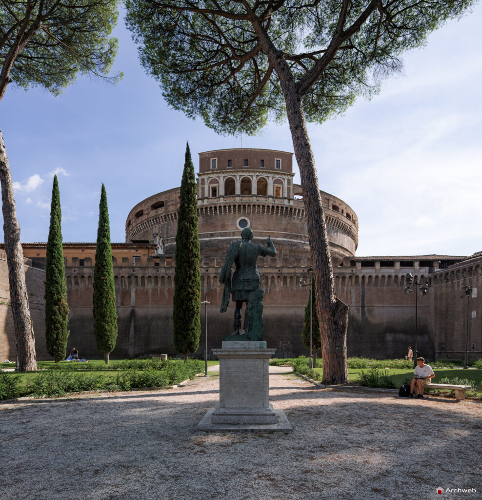 Castel Sant'Angelo, storia, trasformazioni, architettura e fotografie di qualità. © M.S. Archweb.com