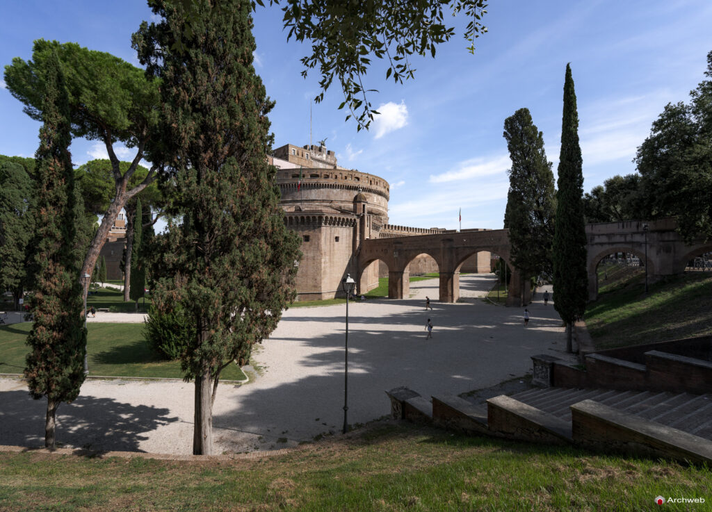 Castel Sant'Angelo, storia, trasformazioni, architettura e fotografie di qualità. © M.S. Archweb.com