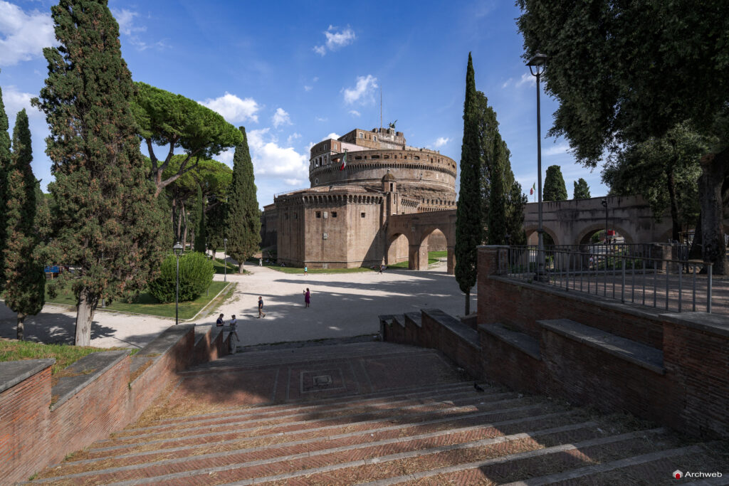 Castel Sant'Angelo, storia, trasformazioni, architettura e fotografie di qualità. © M.S. Archweb.com